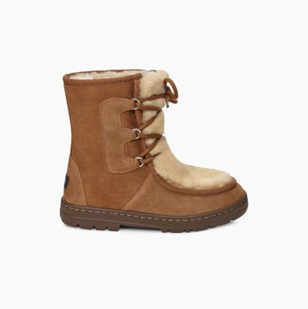 UGG Mukluk Revival Brown Boots for Women (FMOV98657)